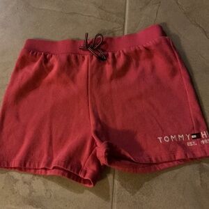 Girls large 10/12 Tommy Hilfiger Pink Shorts